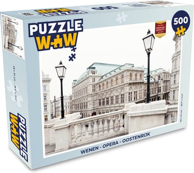 Puzzel Wenen - Opera - Oostenrijk - Legpuzzel - Puzzel 500 stukjes