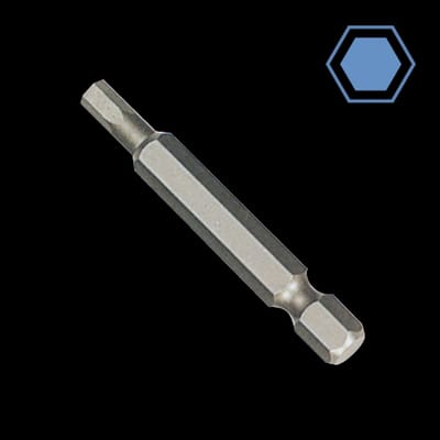 Zeskantsleutel 5.5 mm 1/4 inch - Binnenzeskantsleutel van robuust S2 staal, 50 mm lengte, precisie gereedschap voor werkplaats en thuisgebruik, duurzaam, ergonomisch en veelzijdig inzetbaar voor nauwkeurige schroefwerkzaamheden