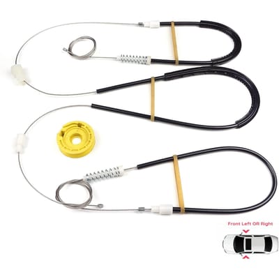 BWR402 Reparatieset voor elektrisch raammechanisme linksvoor of rechtsvoor voor BMW 5-serie E39 1996-03/1999 4/5-deurs vóór facelift 51338159831