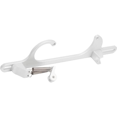 Gaskabelbeugel voor Holley 41504160 Carburateur Lijn Aluminium Billet Verstelbaar Veer white