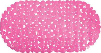 MSV Antislip Badmat - Douchemat PVC Badkamermat 39 x 99 cm - Antislip Douchebadmat Fuchsia Roze