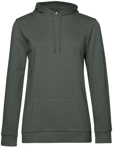 Dames hoodie van French terry B&C