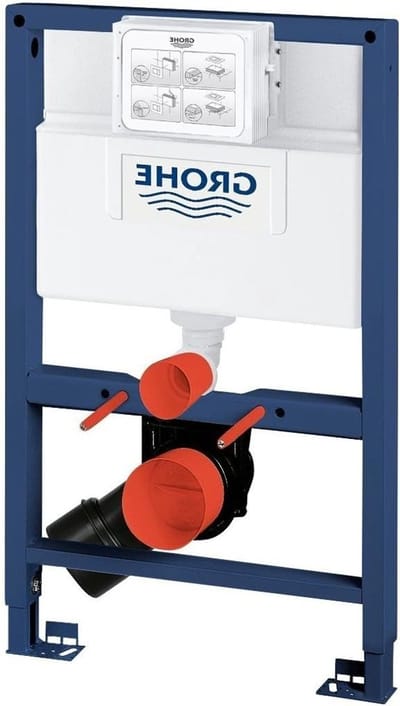 WC Element - Inbouwreservoir Toilet - Badkamer Installatie - Geluiddempend Systeem - 0.82 m - Blauw