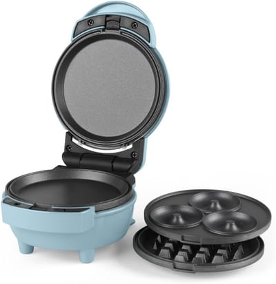RONN® Pannenkoekenmaker - Pancake maker - Pannenkoek - Blauw -‎17cm x 13cm x 9cm