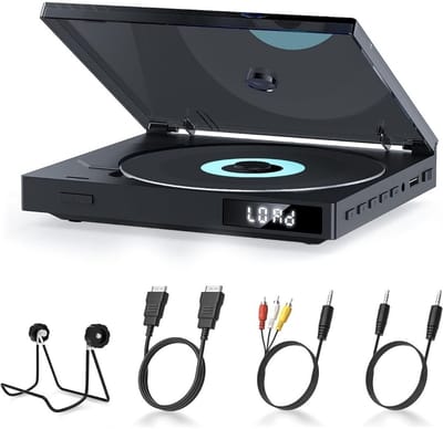 DailySupplies® DVD Speler met HDMI - Externe DVVD Speler - Zwart