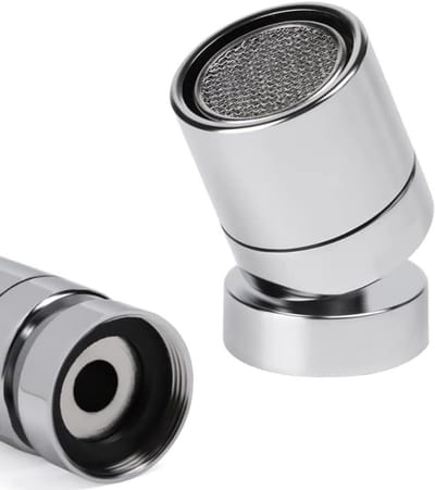 Draaibare kraan beluchter filter adapter voor aanrechtkraan - mondstuk vervangend onderdeel - waterbesparing - keukenkraan accessoire.