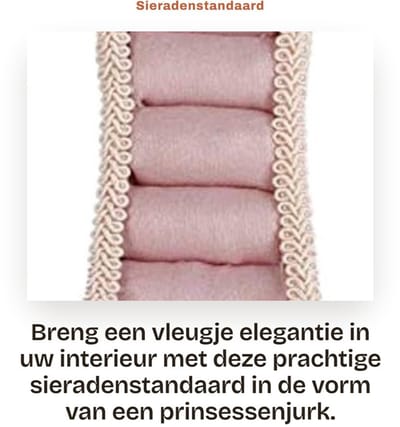 Dailygoods- Sieradenstandaard Elegant Ontwerp - Sieradenhouder voor Kettingen - Ringenhouder - Armband Houder - Sieraden Organizer - Uniek Design