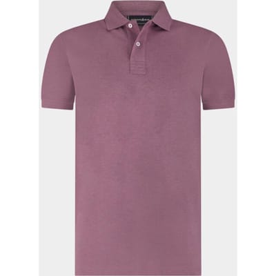 Scotland Blue Polo heren Paars Fang Polo SPE26108FA63SB/5005