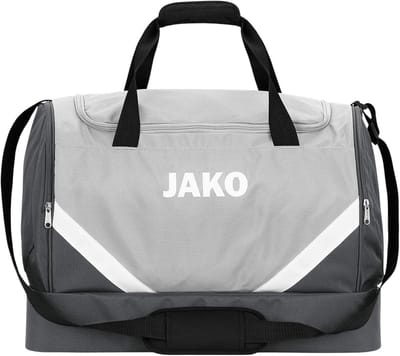 Sporttas Groot - Reistas Weekendtas - Sportspullen Vervoeren - Apart Schoenencompartiment - 65 x 30 x 44 cm - Grijs Wit