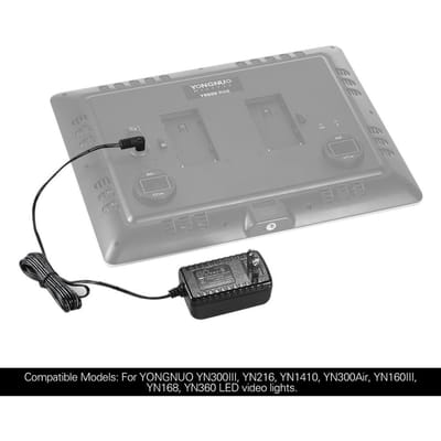 12V 2A Standaard Voedingsadapter LED EU Stekker voor YONGNUO YN300III YN216 YN1410 US Plug