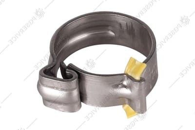 Slangklem - Bevestigingsclip - Stoomreiniger Onderhoud - Origineel Onderdeel - 12mm Slang - Geel