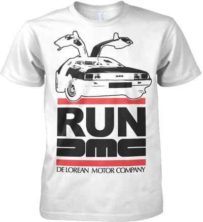 Hybris Run De Lorean T-shirt SH-1-15373-H19-17