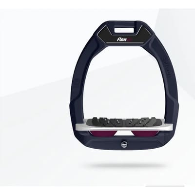Veiligheidsstekken voor het paardenrijden Inclinatie Ultra Grip Marine/Grijs/Paars Flex-On Safe-On