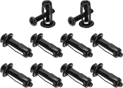 10 Stuks M4 x 20 Holle Deuraanbouwset, Petal Nuts Expansieschroef voor Holle Wanden, Aluminium Bekleding en Stalen Buizen