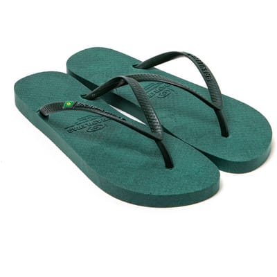 BRASILERAS Slippers damen-groente -36-37