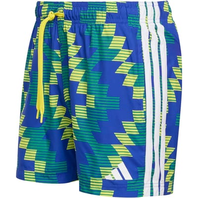 Adidas Sportswear Football-Inspired Graphic Zwemshort 5-Inch - Heren - Geel