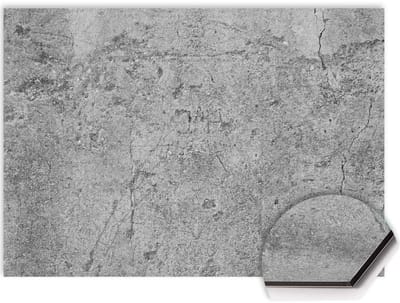 KitchenArt - Industrial Raw Spatscherm - 60x30 cm - Spatscherm Achterwand Keuken - Spatwand Keuken