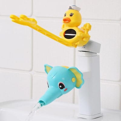 Waterkraan Kinderwasbak Verlengstuk Baby Handwaskraan Verlengstuk Uitloop Artefact Waterleiding Spatwaterdicht Cartoon