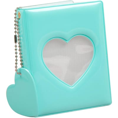 Zakken Fotoalbum Holle Hart Cover DIY Maken 3in Enkel Vak PVC Zuivere Kleur Eenvoudig groen