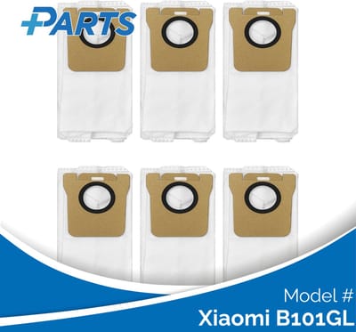 Xiaomi B101GL Stofzakken (6 Stuks, Plus.Parts® alternatief voor RDB3)
