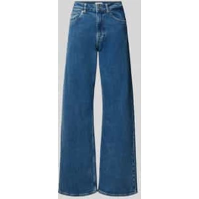 Wide leg jeans van katoenmix model 'WIDE BEA-KORI'