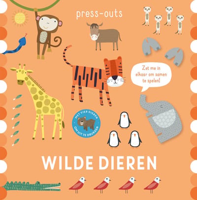 Press-Outs - Wilde Dieren