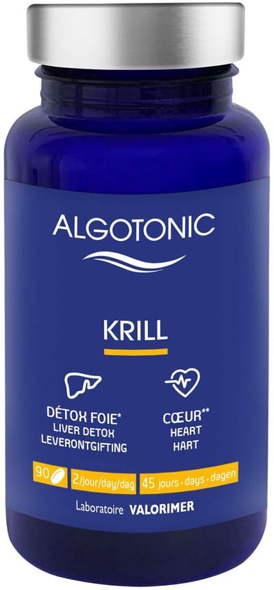 Krillolie Capsules 90 Stuks - Voedingssupplement Omega 3 - 45-Daagse Kuur - Ondersteunt Hart, Hersenen En Gewrichten