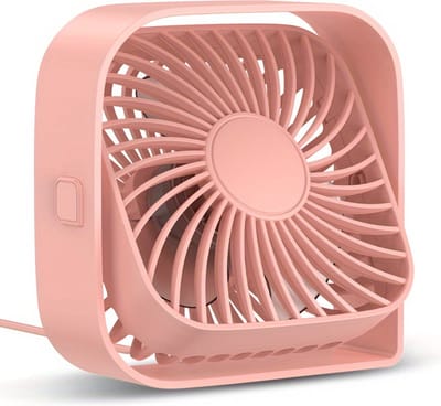Bovista Ventilator Staand - Ventilatoren - Tafelventilator - Statief - Extra Verkoelend - Aircooler - Cooling Fan - Cooler - Roze