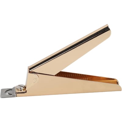 Valse Nagel Tip Knipper U Vorm Nagel Knipper Roestvrij Staal Valse Nagel Trimmer Multifunctioneel goud