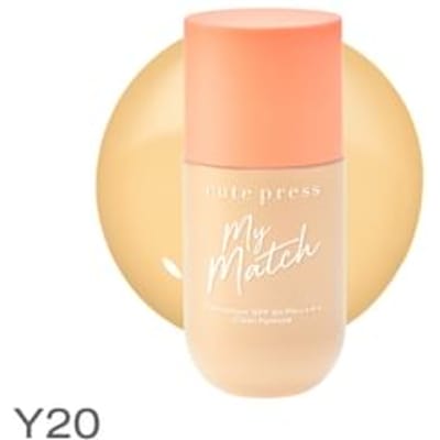 Cute Press - My Match Foundation SPF 50 PA++++ Y20 Warm Ivory