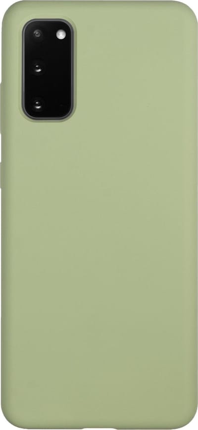 BMAX Siliconen hard case hoesje voor Samsung Galaxy S20 / Hard Cover / Beschermhoesje / Telefoonhoesje / Hard case / Telefoonbescherming - Mintgroen