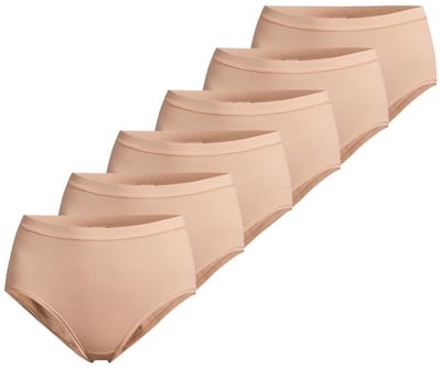 Conta Dames maxi slip 6 pack Feinripp