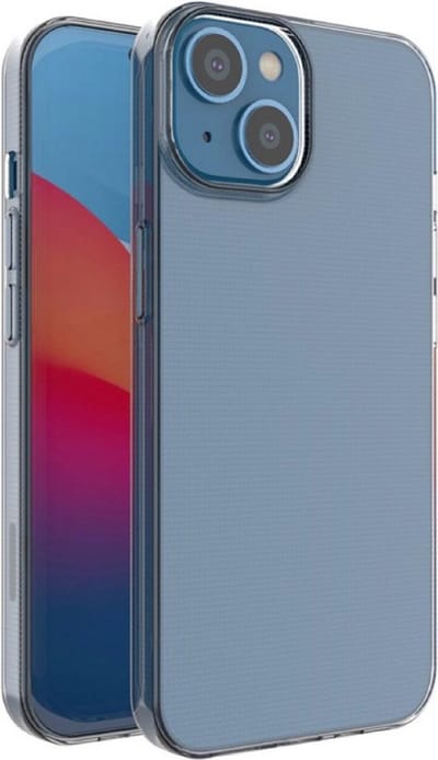 Casecentive - Silicone Back case - iPhone 14 - clear
