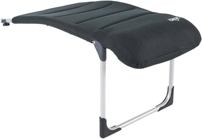 Voetenbank - Voetensteun Hocker - Ontspanning Thuis - Luxe Air-Elite Bekleding - 47.5 x 95 x 8 cm - Grijs
