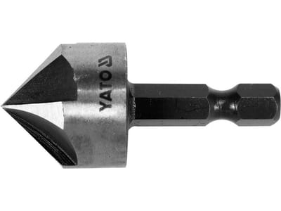 Yato YT-44726 - Metalen Verzinkboor - 20,5mm - HEX 1/4" - Staal HSS
