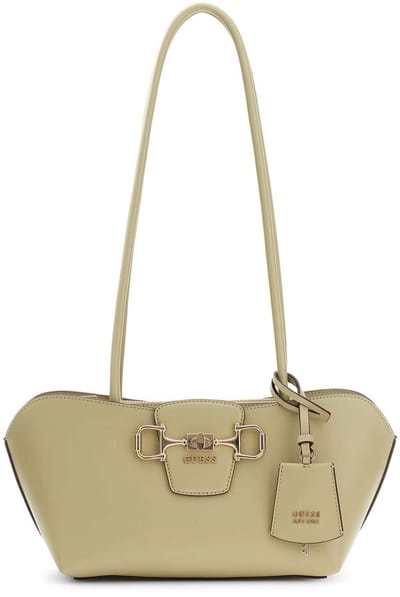GUESS schoudertas Janie Shoulder Satchel Bag Sage Lichtgroen
