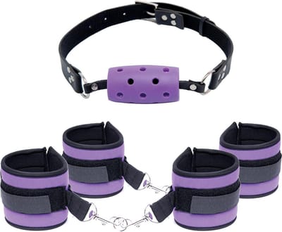 Pipedream Wanachi - Fetish Fantasy - Purple Pleasure Bondage Set - SM - Paars