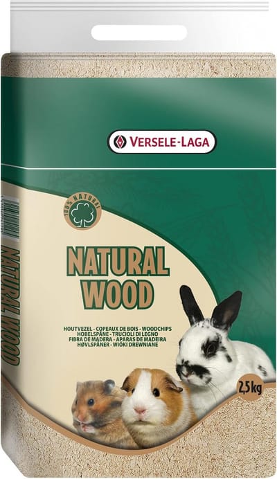 Houtvezel Bodembedekking - Natuurlijke Snippers - Kooien Schoonhouden - Stofarm Absorberend - 4 kg