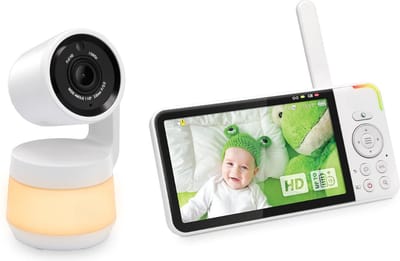 Lexium Babyfoon met camera en app - Babyfoon met camera en app wifi - Baby monitor - Babyfoon met app - Baby camera