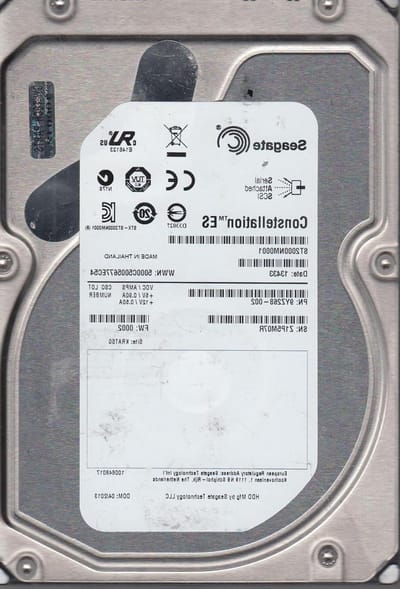 Interne Harde Schijf - HDD Opslag - Server Opslag - SAS Interface - 2 TB - Zilver