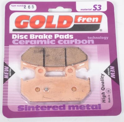 goud fren remblok voor scooter suzuki 400 an burgman 2007 tot 2015 ard / zonder abs / k7/zk7/k8/zk8/k9/l0/l1/l2/l3/l4 nieuw