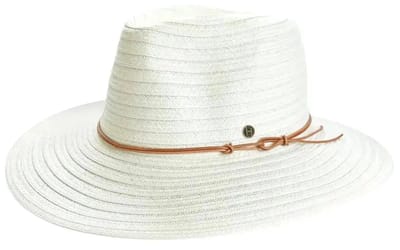 Cabana Fedora – Zonnehoed Dames Reisvriendelijk UV Werend - Maat: M-L: 58 cm - Ivory