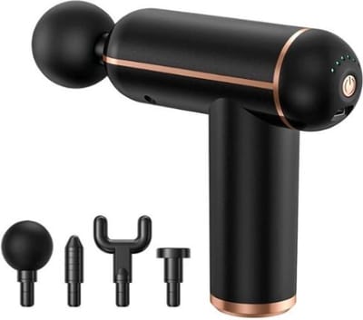 Igoods Massage gun - Massagepistool - Draadloos - Spierherstel en Relax massage - Zwart