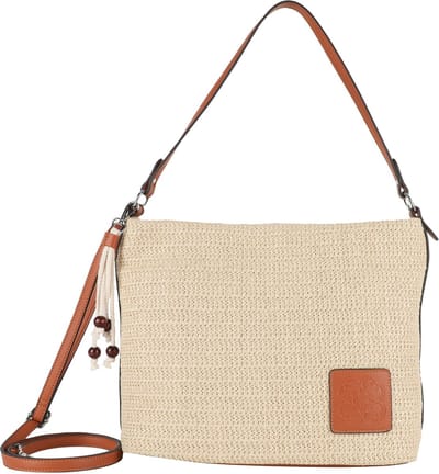 GERRY WEBER Schoudertas Beach Fun Hobo Nature Beige