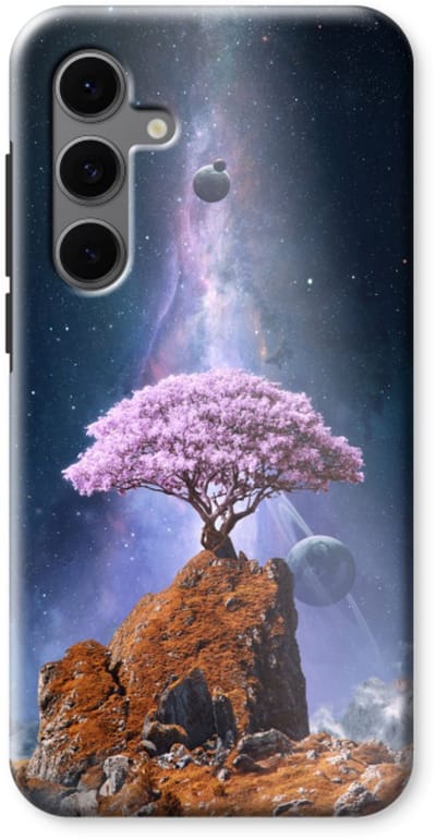 Case Company® - Hoesje geschikt voor Samsung Galaxy S24 FE hoesje - Ambition - Tough Case - Maximale Bescherming alle Kanten en Schermrand