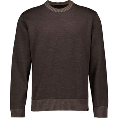 Paul & Shark Trui Shark Tag Soft Cool Touch Wool Crewneck Falcon / male