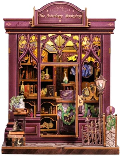 CuteBee Miniatuurhuisje - Modelbouw - Modelbouwpakket - 3D Houten Puzzel - DIY Bouwpakket Volwassenen - Constructiespeelgoed - The Astrology Bookshop