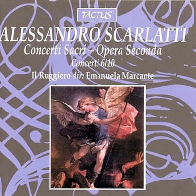 Il Ruggiero, Emanuela Marcante - A Scarlatti: Opera Seconda, Concerti Sacri (CD)