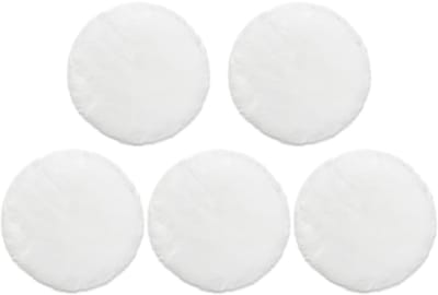 Dailygoody - Set van 5 Microfiber Polijstballen 125 mm - Voor Perfecte Afwerking