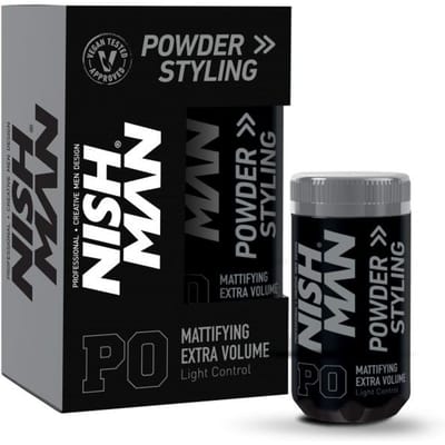 Nishman Poudre Coiffante P0 Contrôle Léger Poudre Pour Coiffer les Cheveux 20G